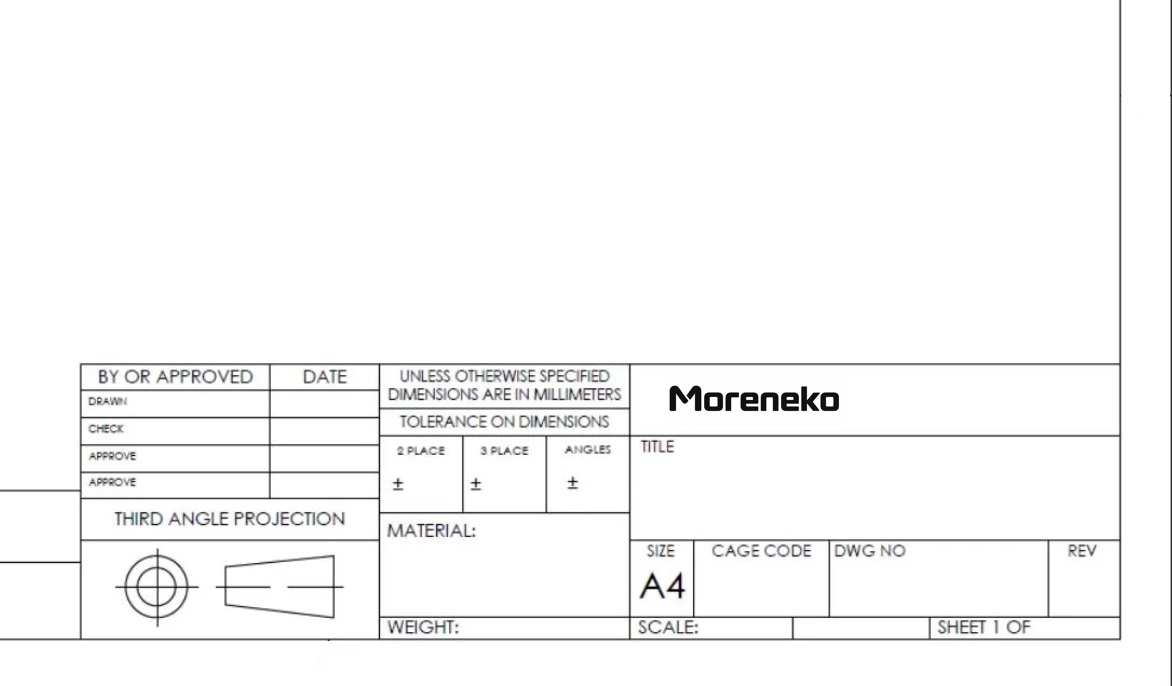 2D CAD illustration